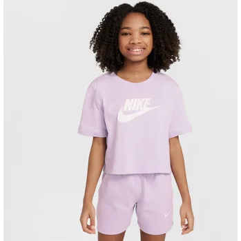 Dívčí oblečení Tričko Nike Pink 7989427 9-10 (M)