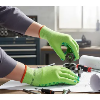 Pracovní rukavice Procera Rukavice X-PROKNIT4 PLUS Velikost 9 žlutá