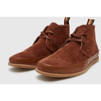 Pánské polobotky Boty Farah Dark Brown 9343546 11 (46)