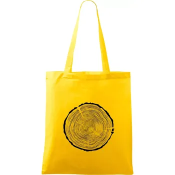 Letokruhy 90 bez věku - Taška bavlněná - 42 x 38 cm ( Žlutá )