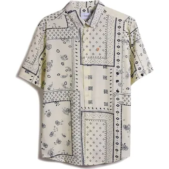 Košile Farah Ecru 3513821 2XL