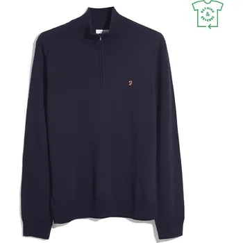 Pánský svetr Svetr Farah True Navy 412 5642421 X Large