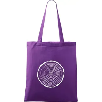 Letokruhy 20 bez věku - Taška bavlněná - 42 x 38 cm ( Fialová )