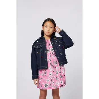 Dětská riflová bunda Marc Jacobs W60567 modrá 57X, vel. 126