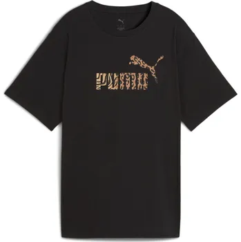 Dámské oblečení Tričko Puma Black Animal 3675201 8 (XS)