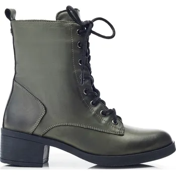 Dámské kozačky Kozačky Moda in Pelle Khaki 7524499 7 (40)