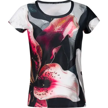 Dámské tričko Dámské volnočasové triko premium ALTISPORT VOJ/ALW117TR06 LILIE DARK L