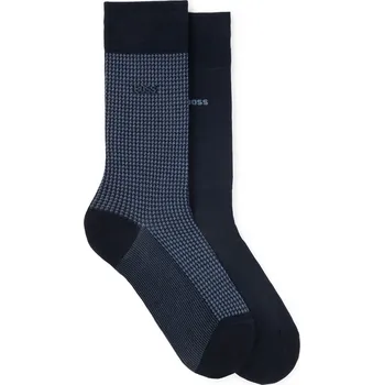 Pánské ponožky Ponožky Boss Dark Blue 401 5142456 5-8.5