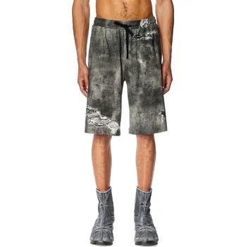 Pánské oblečení Kraťasy Diesel Black 7633954 S