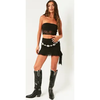 Dámská sukně Missy Empire Black 182860 10 (S)