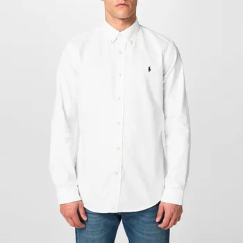 Pánská móda Košile Polo Ralph Lauren White 1151372 S
