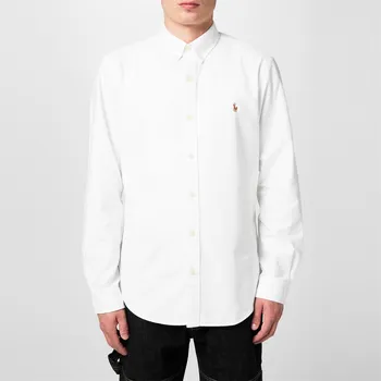 Pánská móda Košile Polo Ralph Lauren White 2799998 L