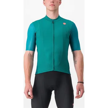 Cyklistické oblečení Tričko Castelli Green 3427668 Small