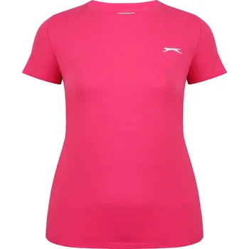 Dámské oblečení Tričko Slazenger Brt Pink 5693018 18 (46)