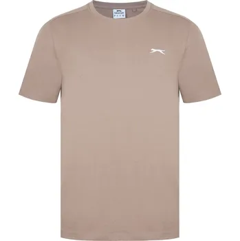 Pánské tričko Tričko Slazenger Dark Beige 3025618 2XL