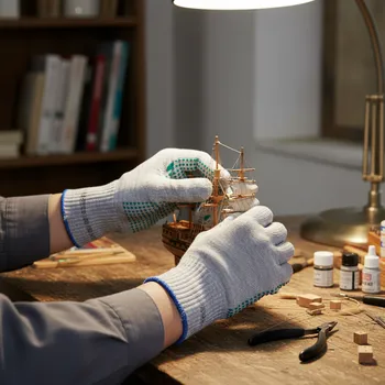 Pracovní oblečení Procera Rukavice X-GREY PLUS Velikost 9 šedá