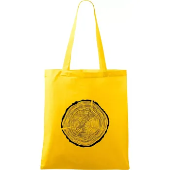 Letokruhy 55 bez věku - Taška bavlněná - 42 x 38 cm ( Žlutá )