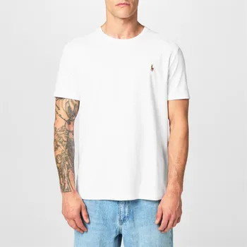 Pánské tričko Tričko Polo Ralph Lauren White 8625707 S