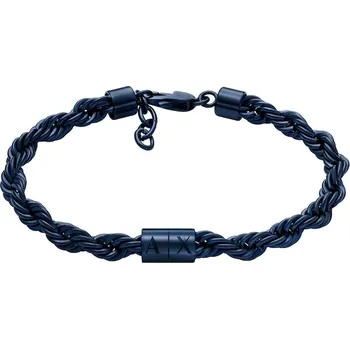 Náramek Emporio Armani AXG0165470 tmavě modrá 59X