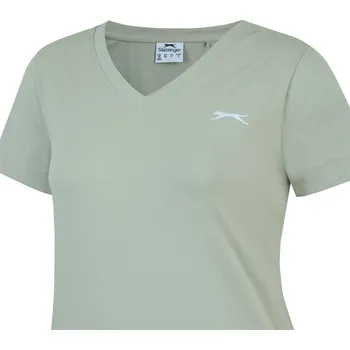 Dámská móda Tričko Slazenger Moss Green 7417706 12 (40)
