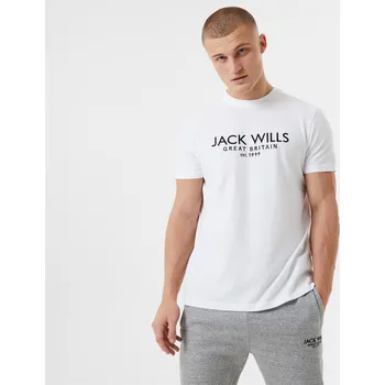 Pánské tričko Tričko Jack Wills White 7536800 XS