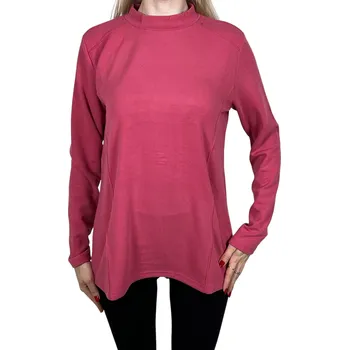 Benter Dámské hřejivé tričko s dlouhým rukávem se stojáčkem GINA Barva: Růžová, Velikost: 3XL