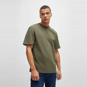 Pánské oblečení Tričko Hugo Dark Beige 3505324 XS