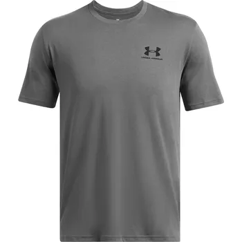 Pánské tričko Tričko Under Armour Charcoal Medium Heather 8337422 XL