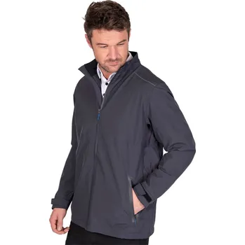 Pánská větrovka Bunda Island Green Charcoal 9845855 Medium