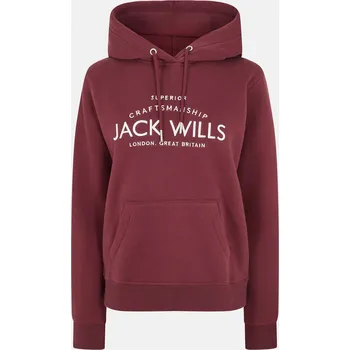 Dámská mikina Mikina Jack Wills Burgundy 2453886 8 (XS)