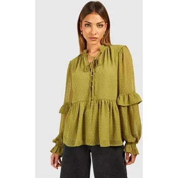 Dámská košile Košile Influence Olive 3767059 10 (S)