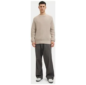 Pánský svetr Jack & Jones Svetr Global 12287594 Béžová Regular Fit L