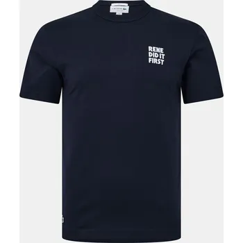 Pánské tričko Tričko Lacoste Navy Blue 2084638 XS