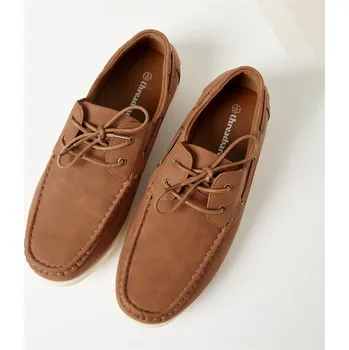 Pánské polobotky Boty Threadbare Tan 3210826 11