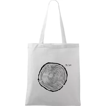 Letokruhy - 75 - Taška bavlněná - 42 x 38 cm ( Bílá )