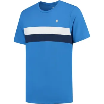 Pánská móda Tričko K Swiss French Blue 6952601 X Small