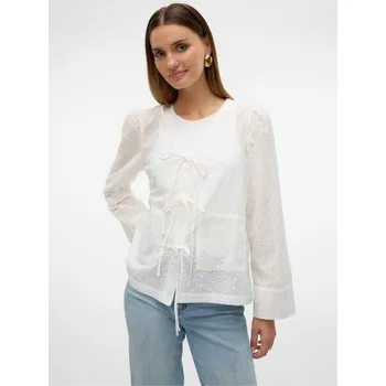 Dámská košile Košile Vero Moda Bright White 5460560 14 (L)