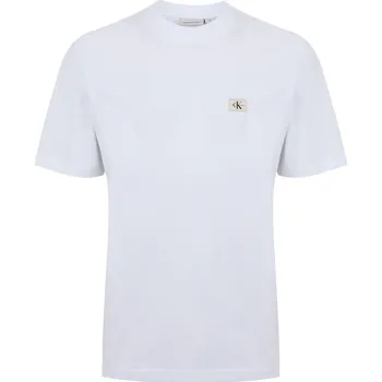 Pánské tričko Tričko Calvin Klein Jeans Bright White 7707279 2XL