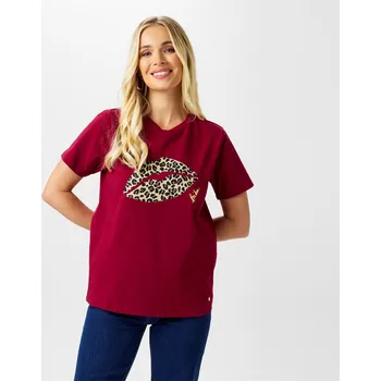 Dámské tričko Tričko Biba Leopard Lips 2730120 8 (XS)