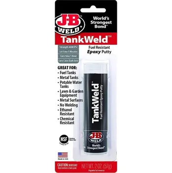 Průmyslové lepidlo J-B WELD 8217 epoxidový tmel pro opravy palivových nádrží TankWeld ( 57g )