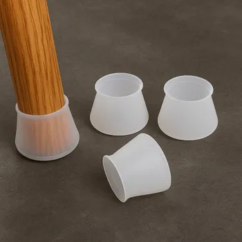 Interex Ochranné kryty na židle 4 ks Transparentní