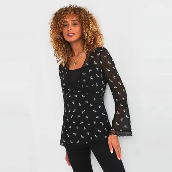 Dámská košile Košile Joe Browns Black 1596109 6 (2XS)