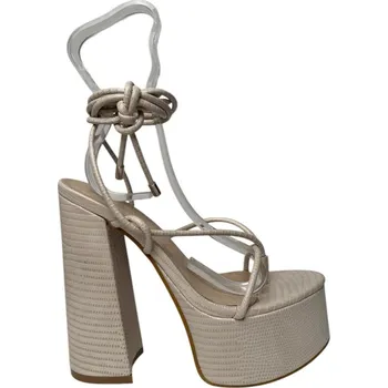 Dámské sandále No Doubt Cream Lizard 9046758 6 (39)