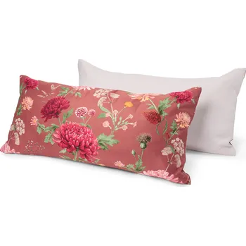 Povlak na dekorativní polštářek 711512 - Tchibo - Povlaky na polštář z mikrovlákna - barva: červená