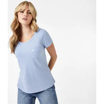Dámské tričko Tričko Jack Wills Blue 5342594 10 (S)