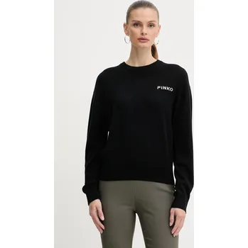 Dámský svetr Vlněný svetr Pinko 105561.A2SI černá 99X, vel. M