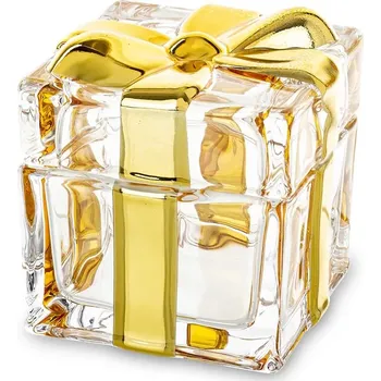 Dóza na potraviny Nádoba s víkem home & lifestyle 8 x 8,5 x 8,5 cm žlutá barva 182099 18X