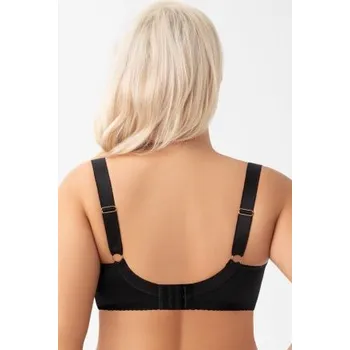 Podprsenka Nevyztužená podprsenka Gorsenia K956 Mila Černá 85F