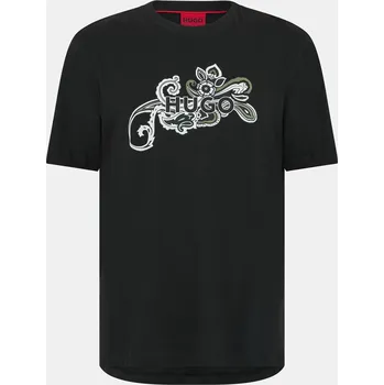 Pánská móda Tričko Hugo Black 3757097 S