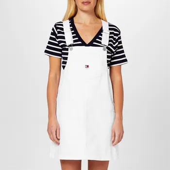 Dámské šaty Šaty Tommy Jeans Denim White 9239770 8 (XS)